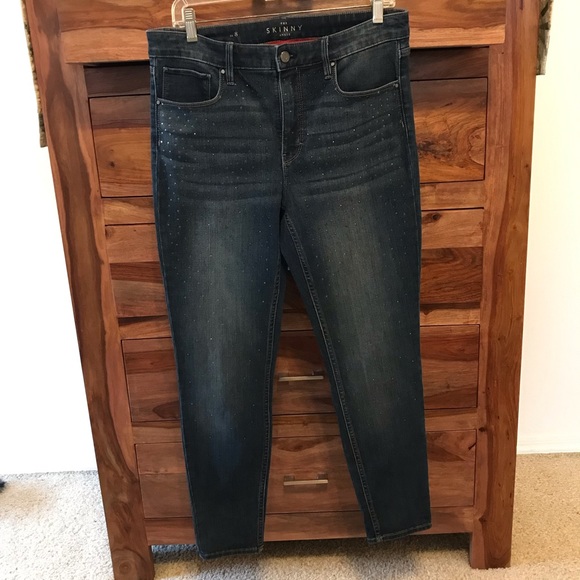 WHBM skinny ankle with bling detail - Picture 3 of 14